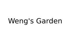 Weng’s Garden